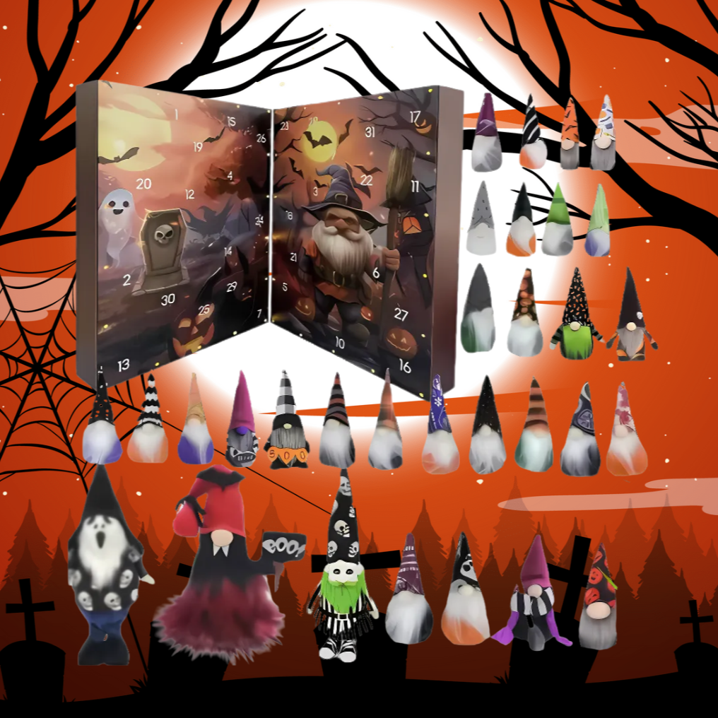 31 Spooky Gnomes Advent Calendar
